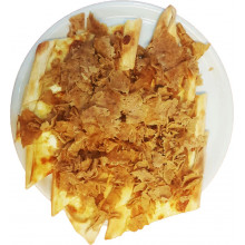 Pide mit Kebabfleisch